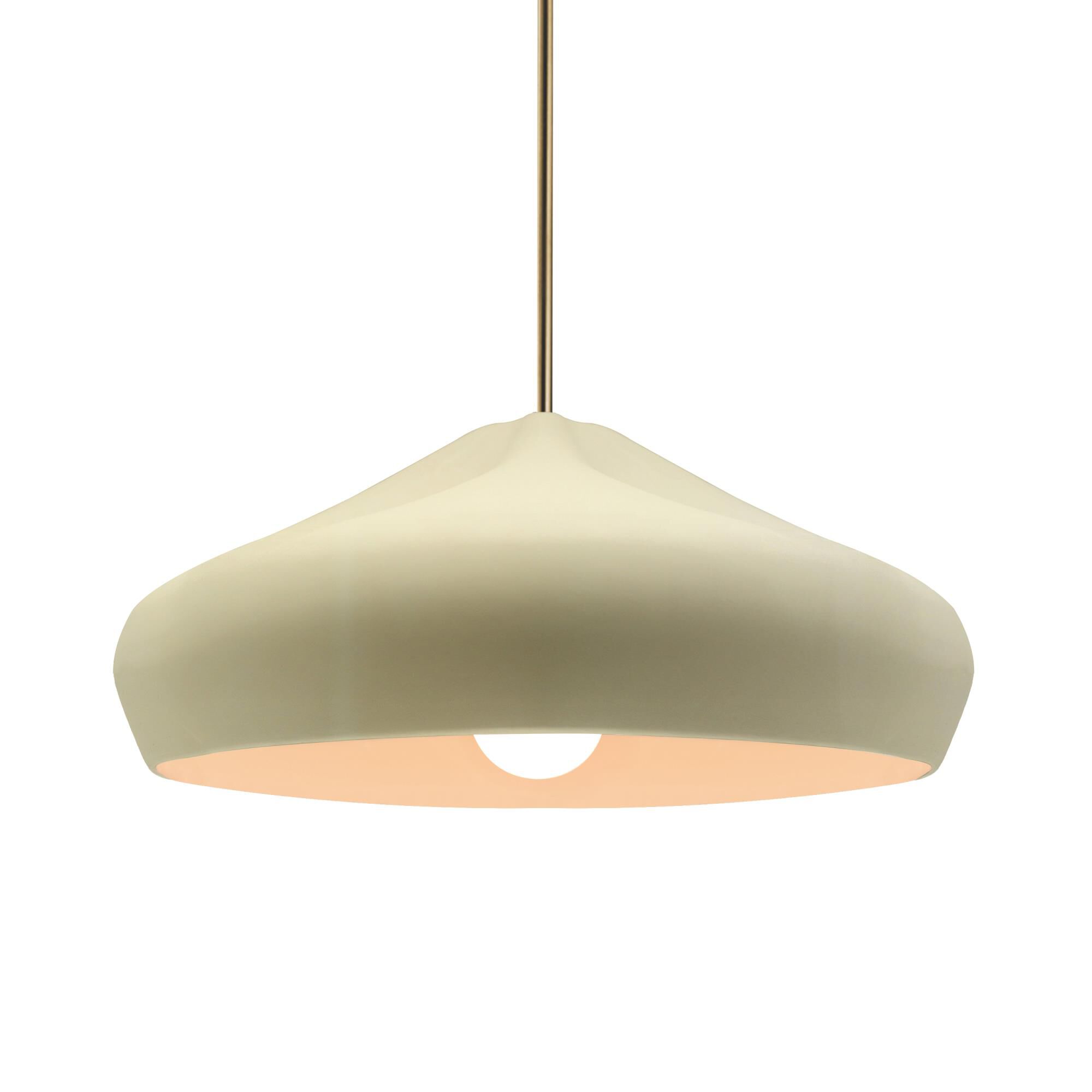 Radiance Crease 15 Inch Large Pendant by Justice Design Group