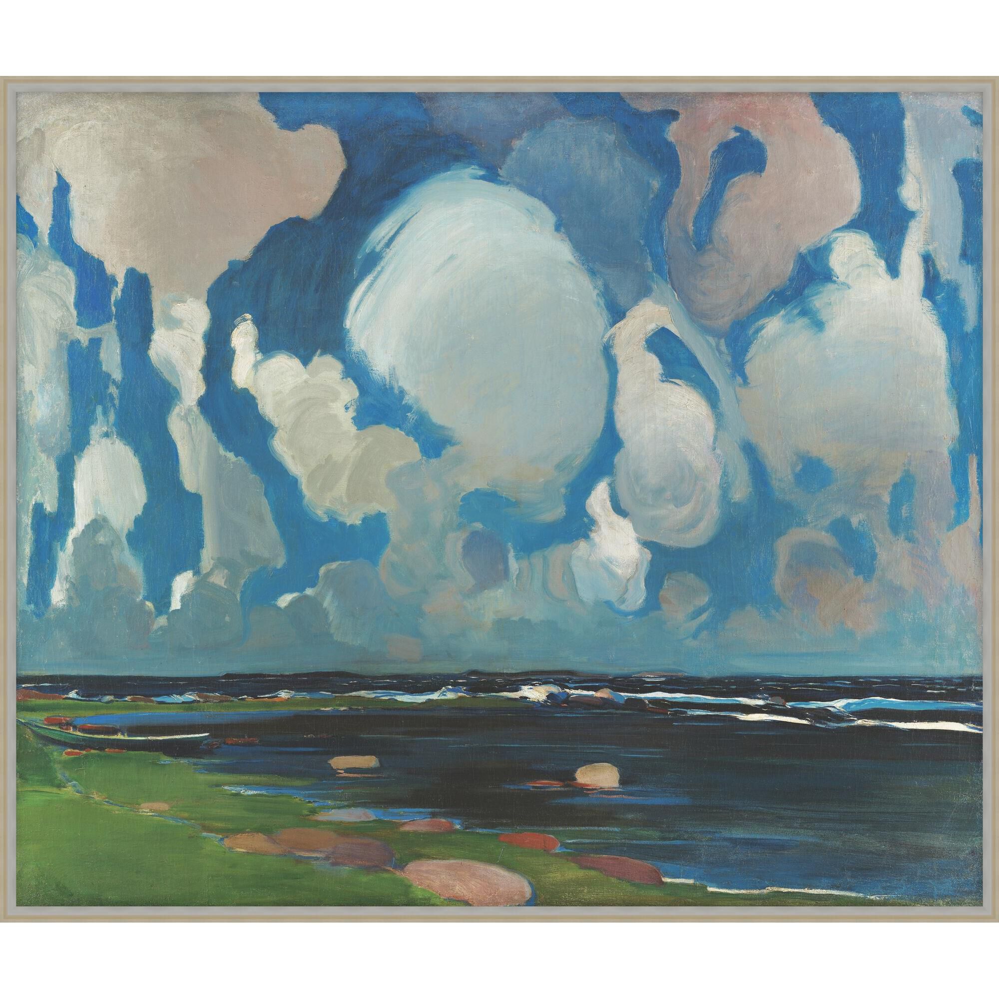 Blue Beautiful Sky Print by Level57