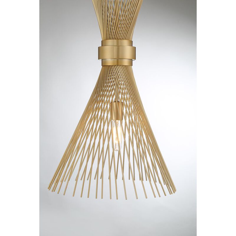 Longfellow Medium Pendant Light by Savoy House