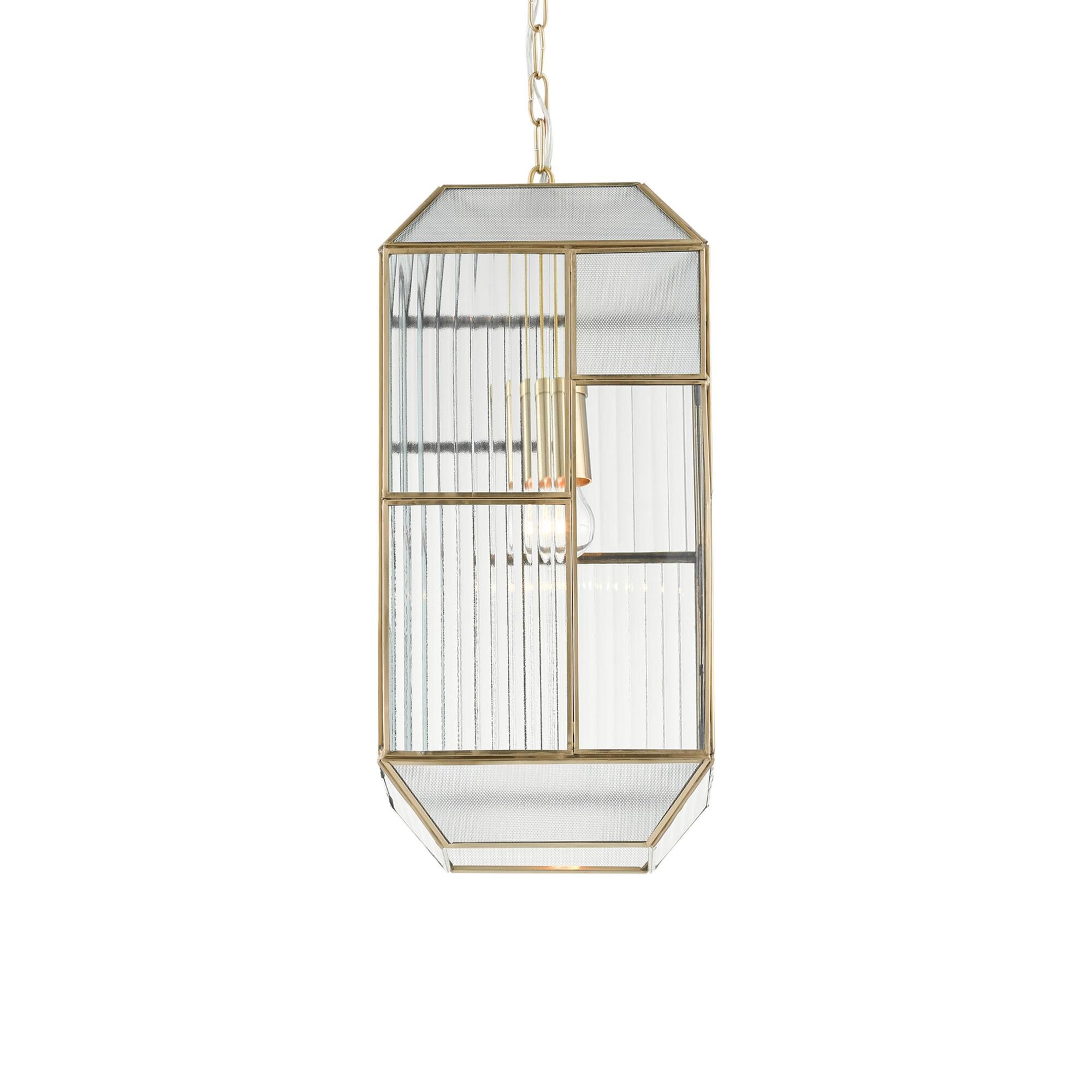 Currey and Company Bardolph 8 Inch Cage Pendant