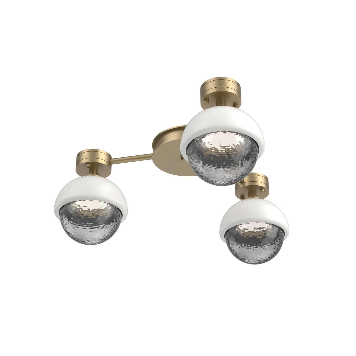 Levi Wilson Cabochon 23 Inch Flush Mount by Hammerton Studio