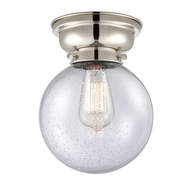 Bruno Marashlian Large Beacon 8 Inch 1 Light Flush Mount by Innovations Lighting