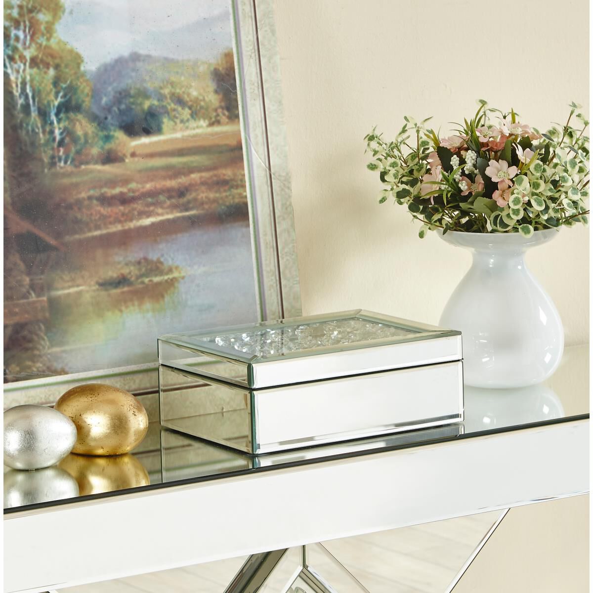 Sparkle Accent Box by Elegant Decor