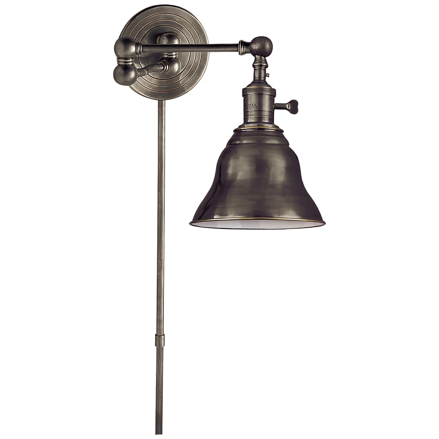 Swing Arm Wall Lamp by E. F. Chapman Boston by Visual Comfort Signature Collection