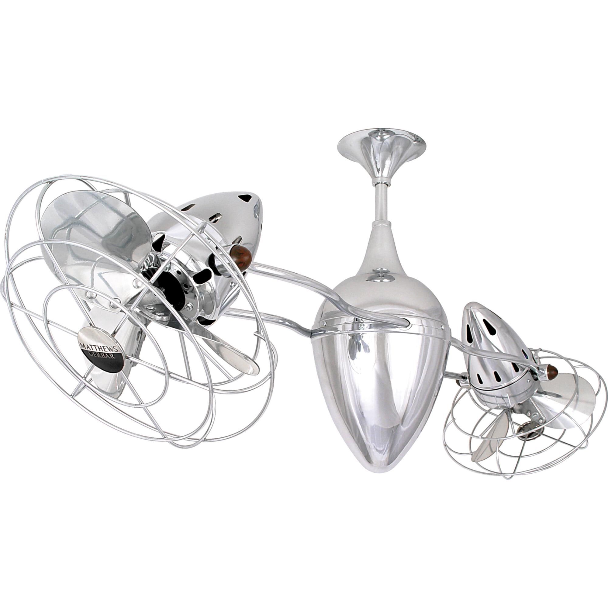 Ar Ruthiane Oscillating Multi Head Ceiling Fan by Matthews Fan Company