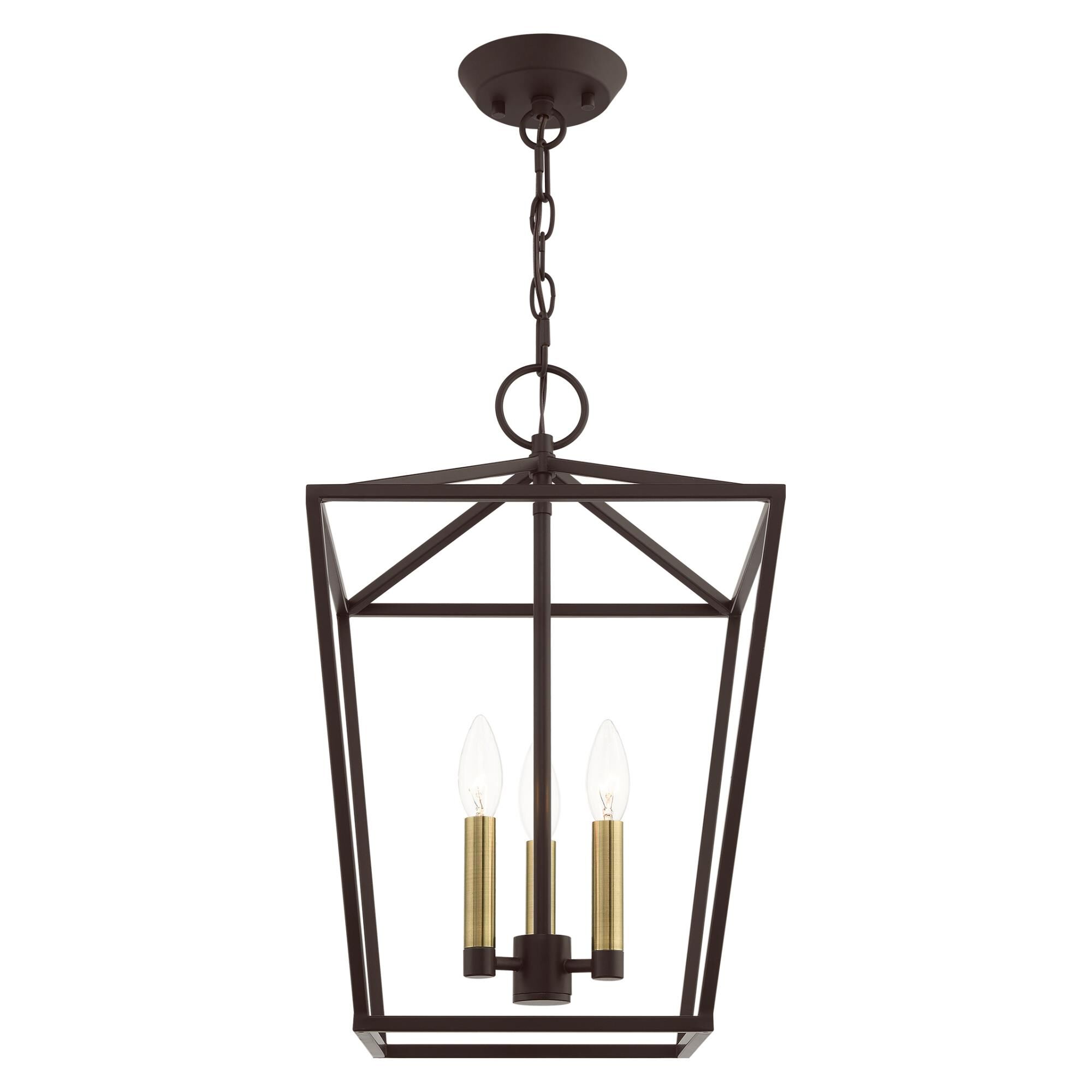 Shown in Bronze finish and Bronze Metal Shade glass and Bronze Metal shade