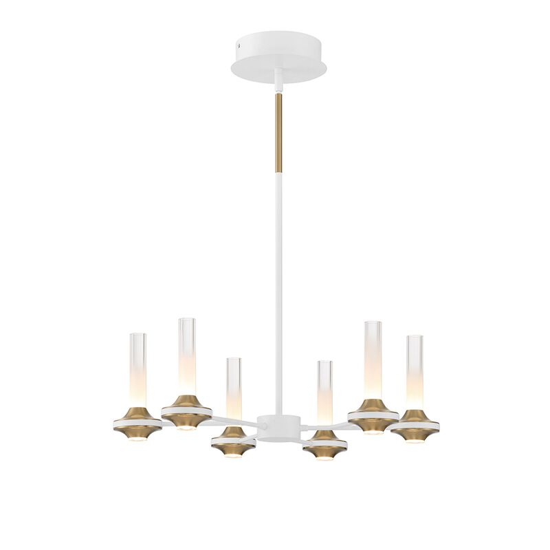 Torcia 24 Inch 12 Light LED Chandelier by Eurofase Lighting