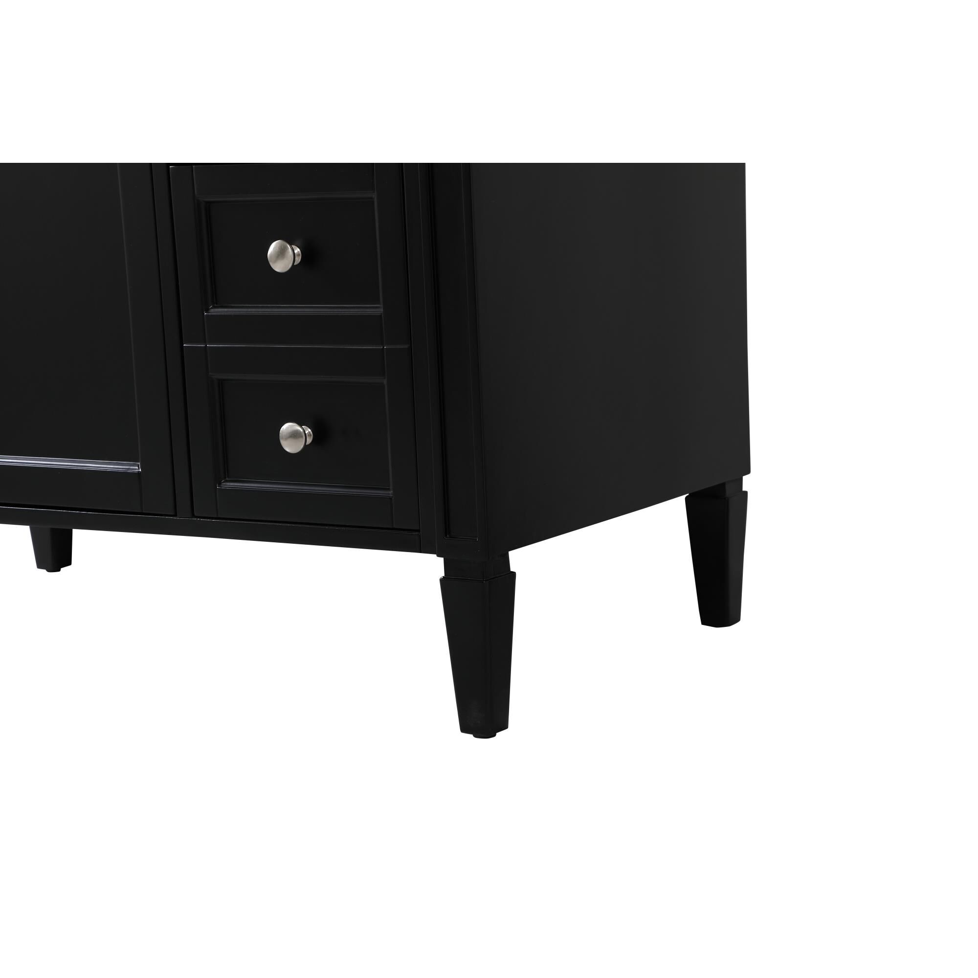 Shown in Black finish