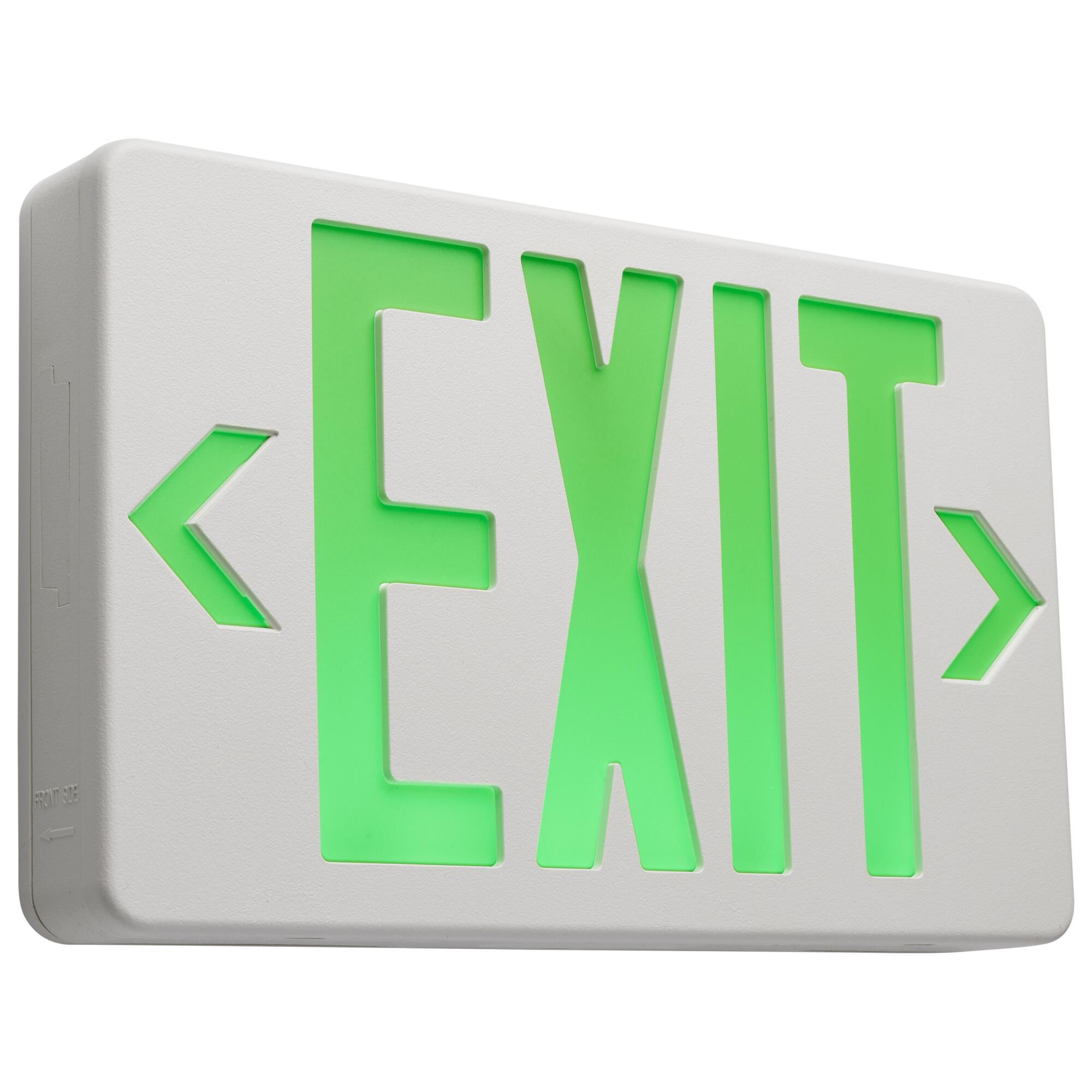 Satco 11 Inch 7 Inch 1 Light 2 Watt Emergency & Exit Sign Lights LED by Satco
