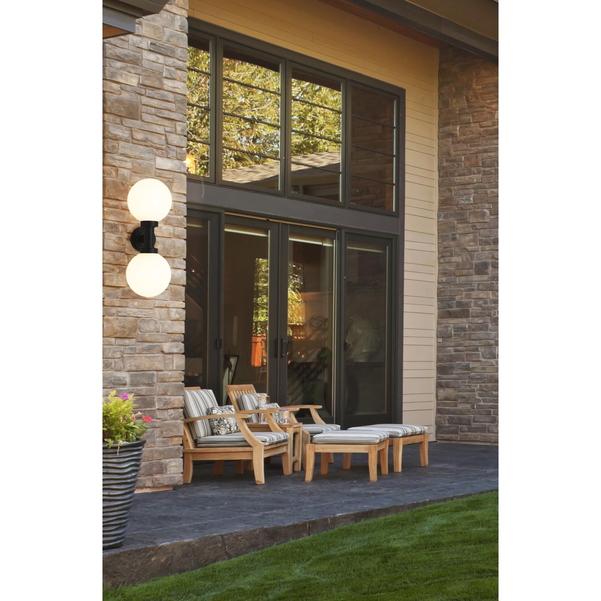 Laurent 21 Inch Tall 2 Light Outdoor Wall Light by Z-Lite