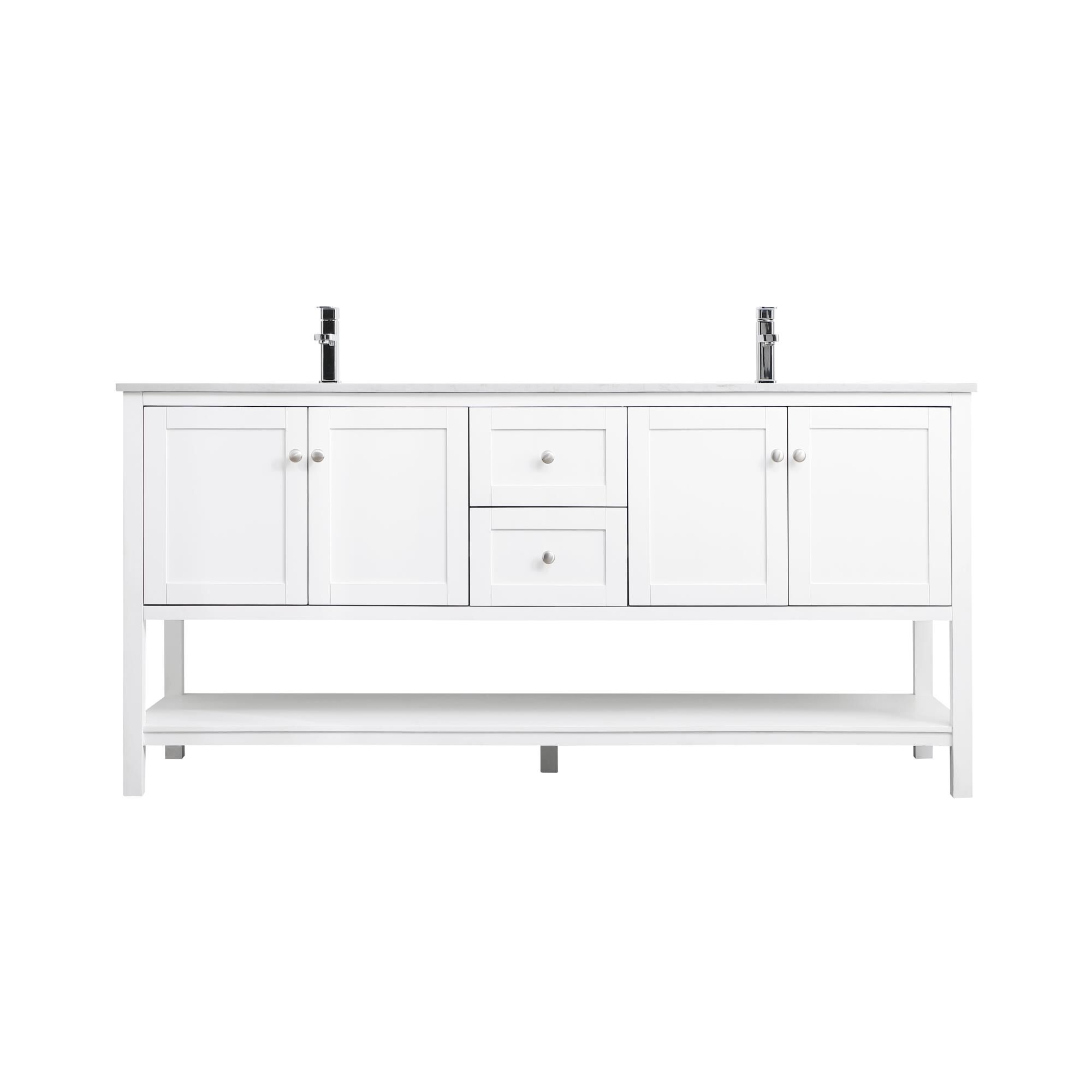 Heath 72 Inch Bath Vanity by Elegant Decor