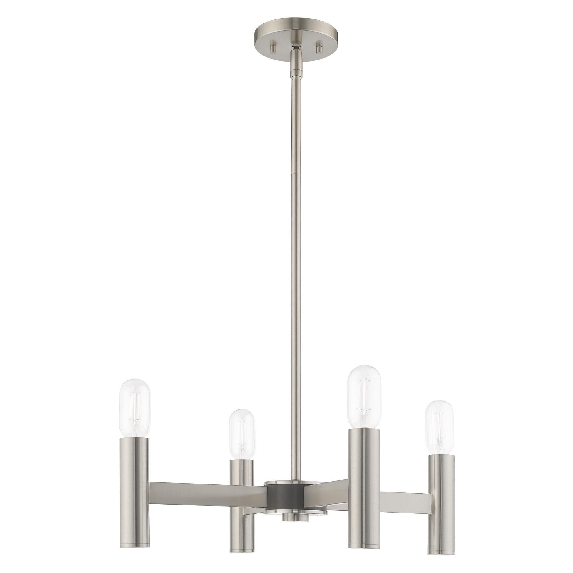 Shown in Brushed Nickel finish