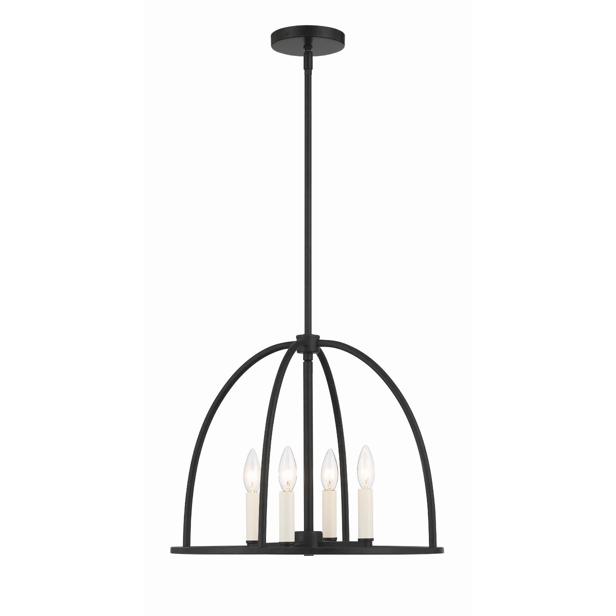 Abbott 18 Inch 4 Light Mini Chandelier by Crystorama