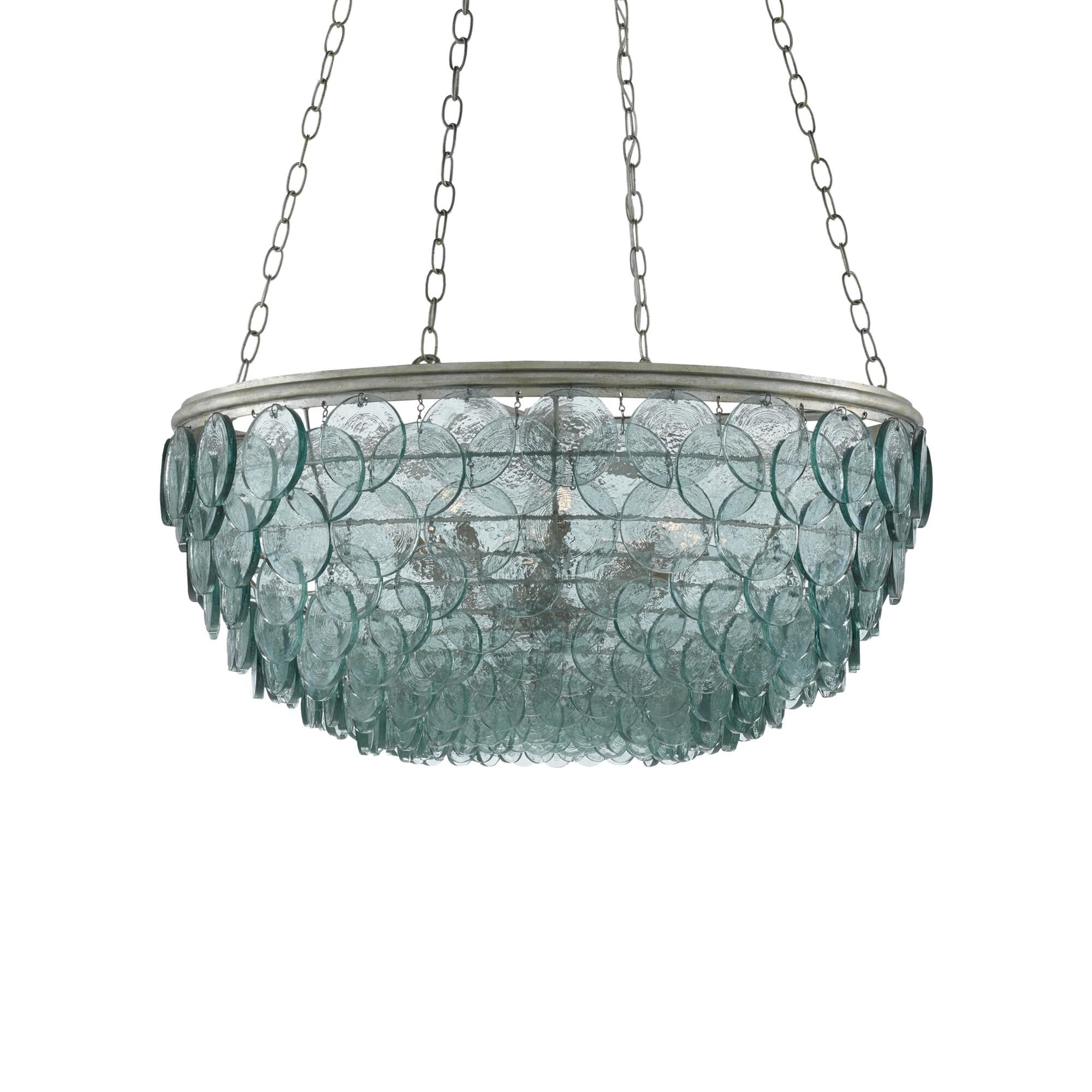 Shown in Silver Leaf/Recycled Glass finish