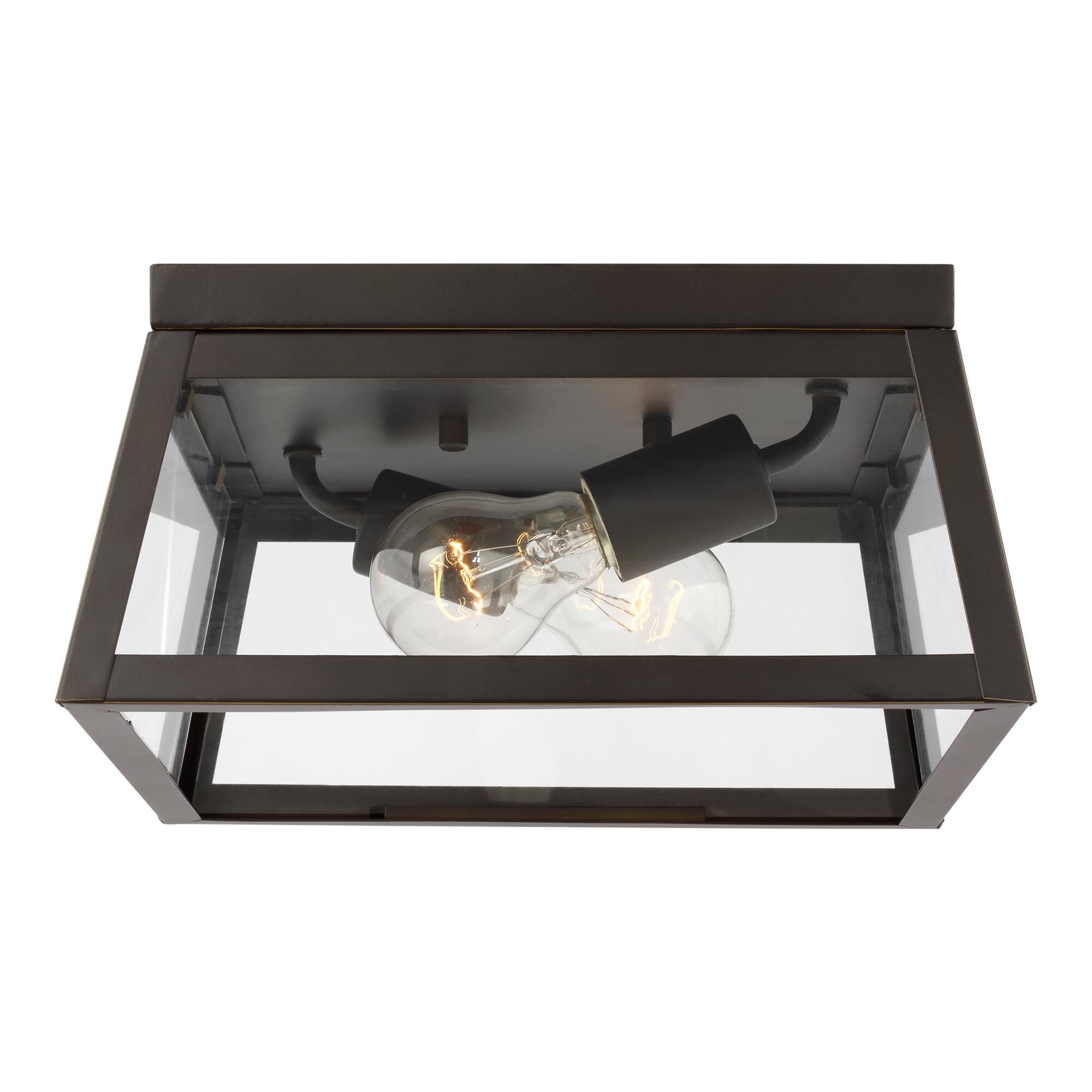 Shown in Antique Bronze finish and Clear glass and Clear Glass And Etched Opal Glass s shade