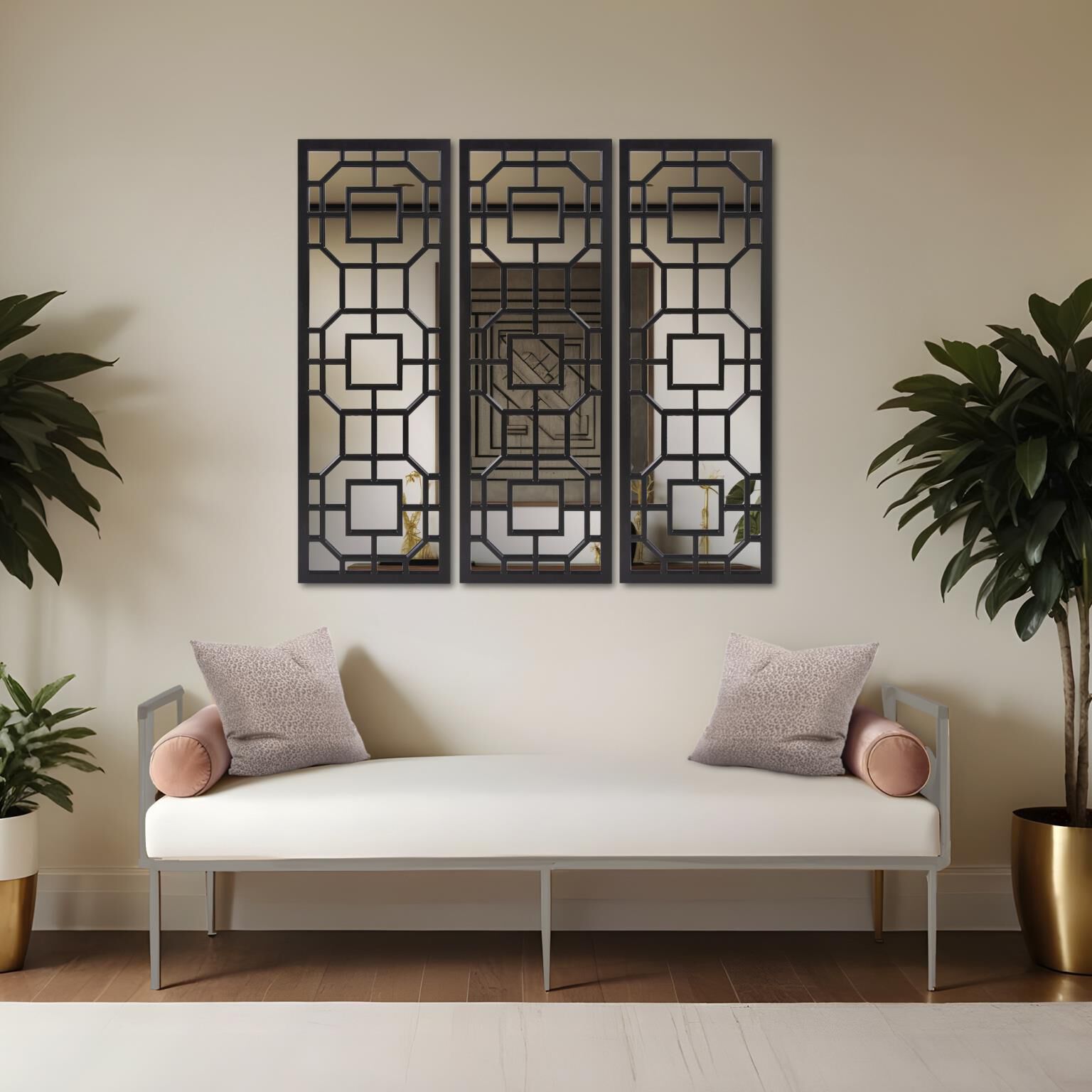 The Aldrich Decorative Mirror by Howard Elliott Collection