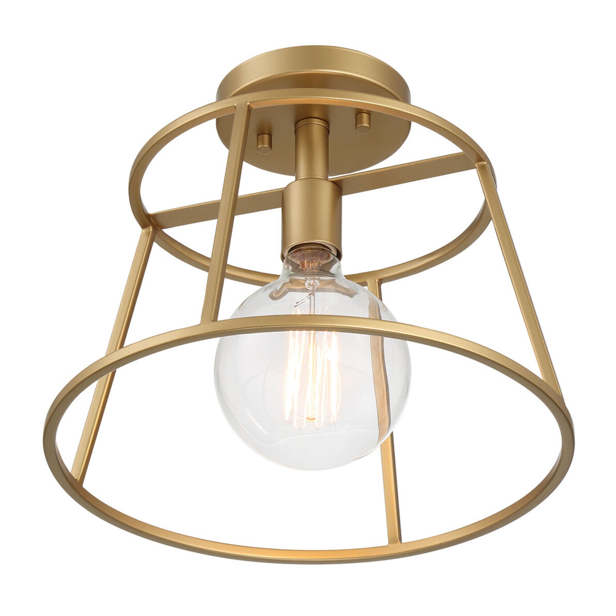 13 Inch Semi Flush Mount,