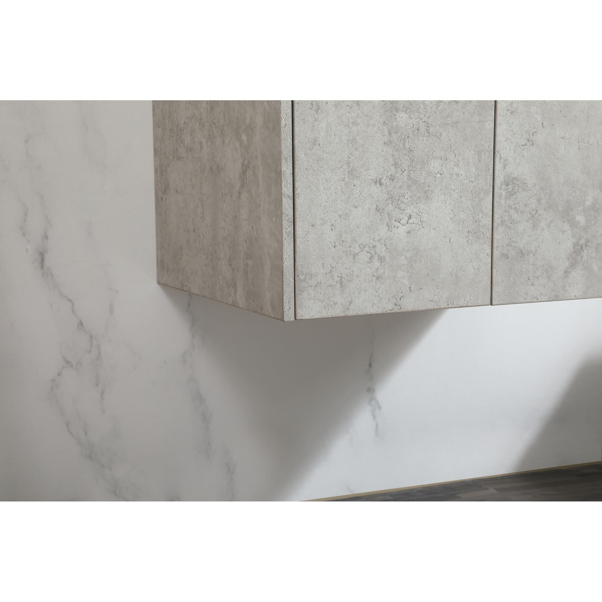 Shown in Concrete Grey finish