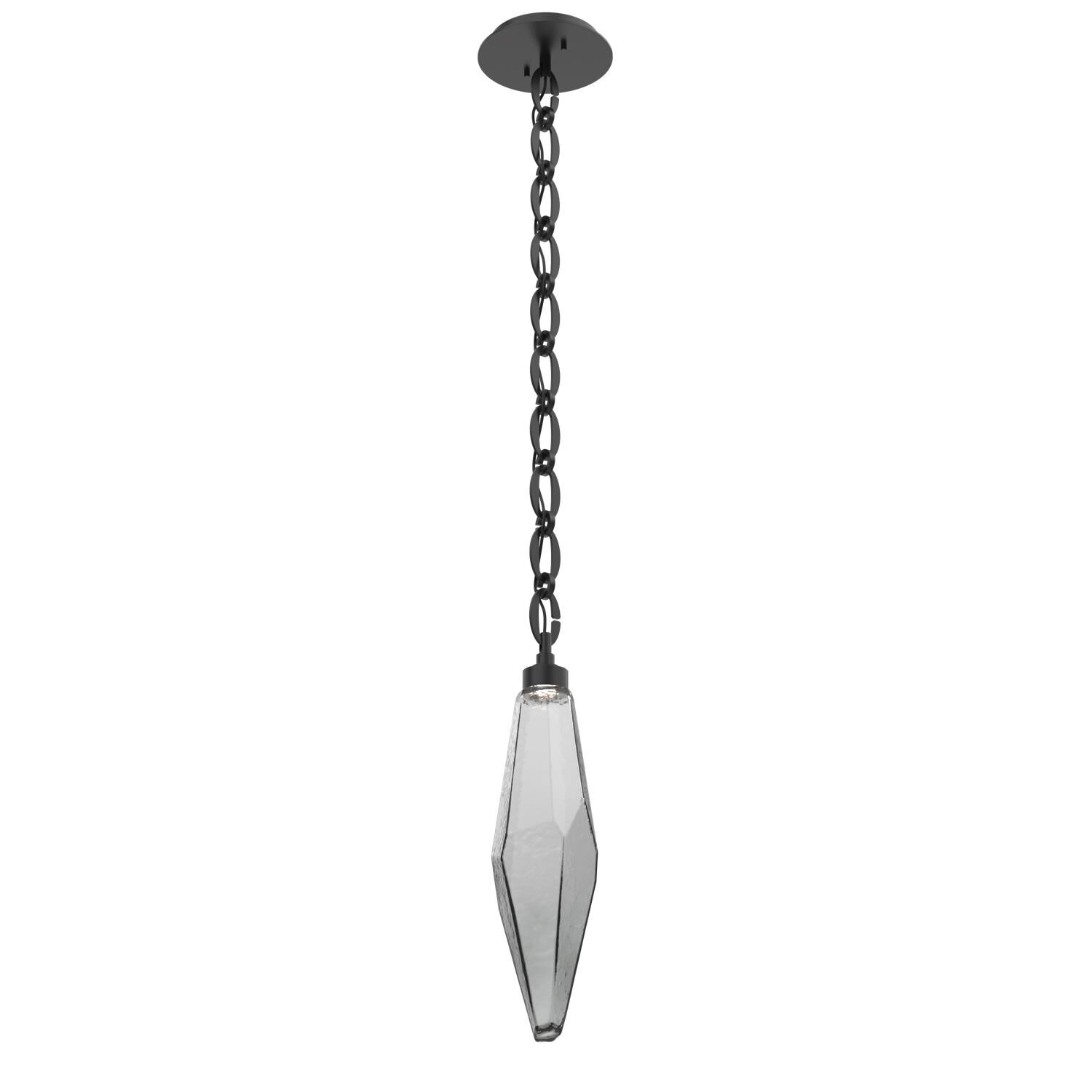 Levi Wilson Rock Crystal 6 Inch Mini Pendant by Hammerton Studio