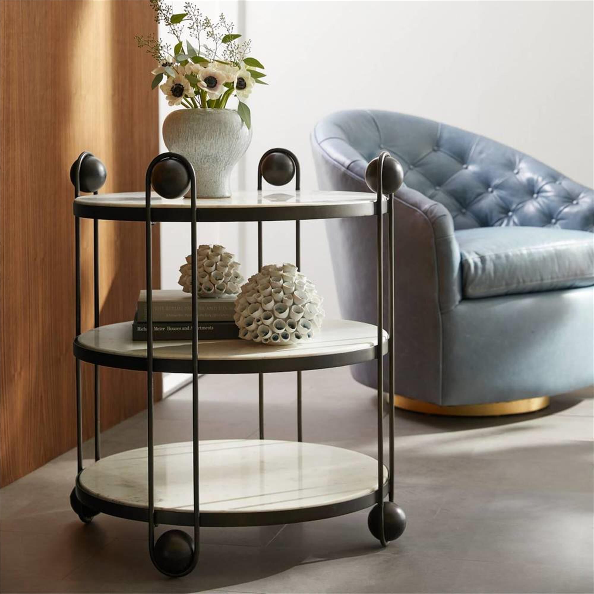 Carlita 28 Inch End Table by Arteriors Home