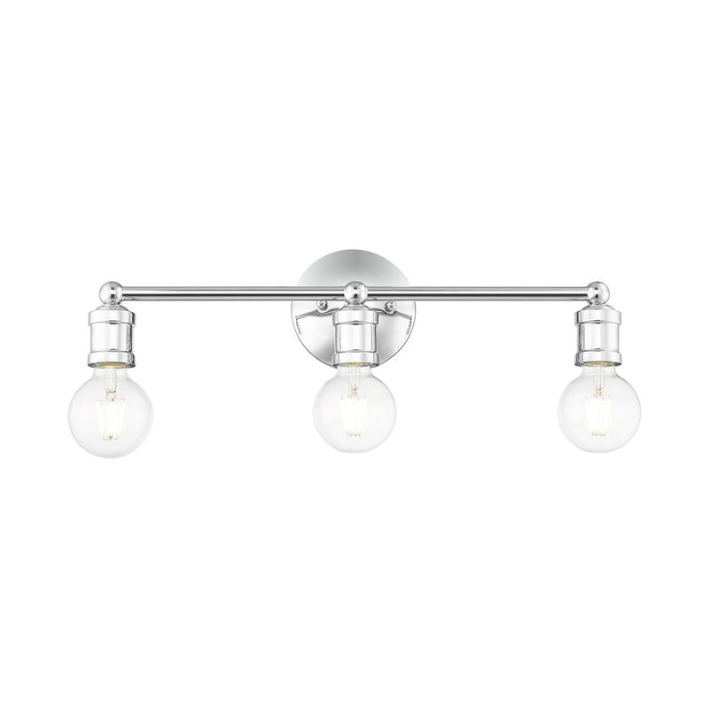 Lansdale 20 Inch 3 Light Bath Vanity Light by Livex Lighting