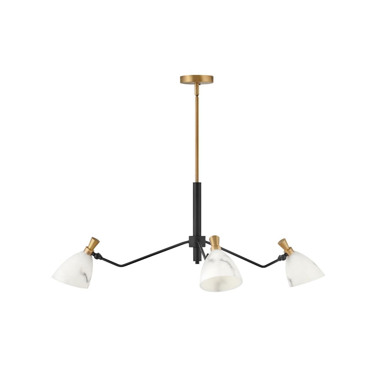 Sinclair 40 Inch 3 Light LED Chandelier by Hinkley Lighting