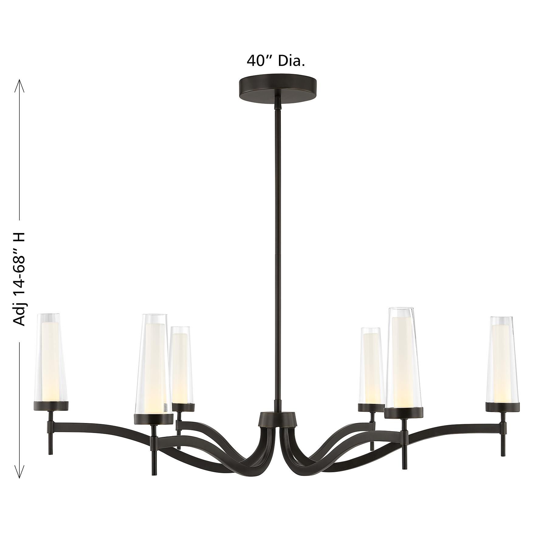 Butler 40 Inch Chandelier by Savoy House
