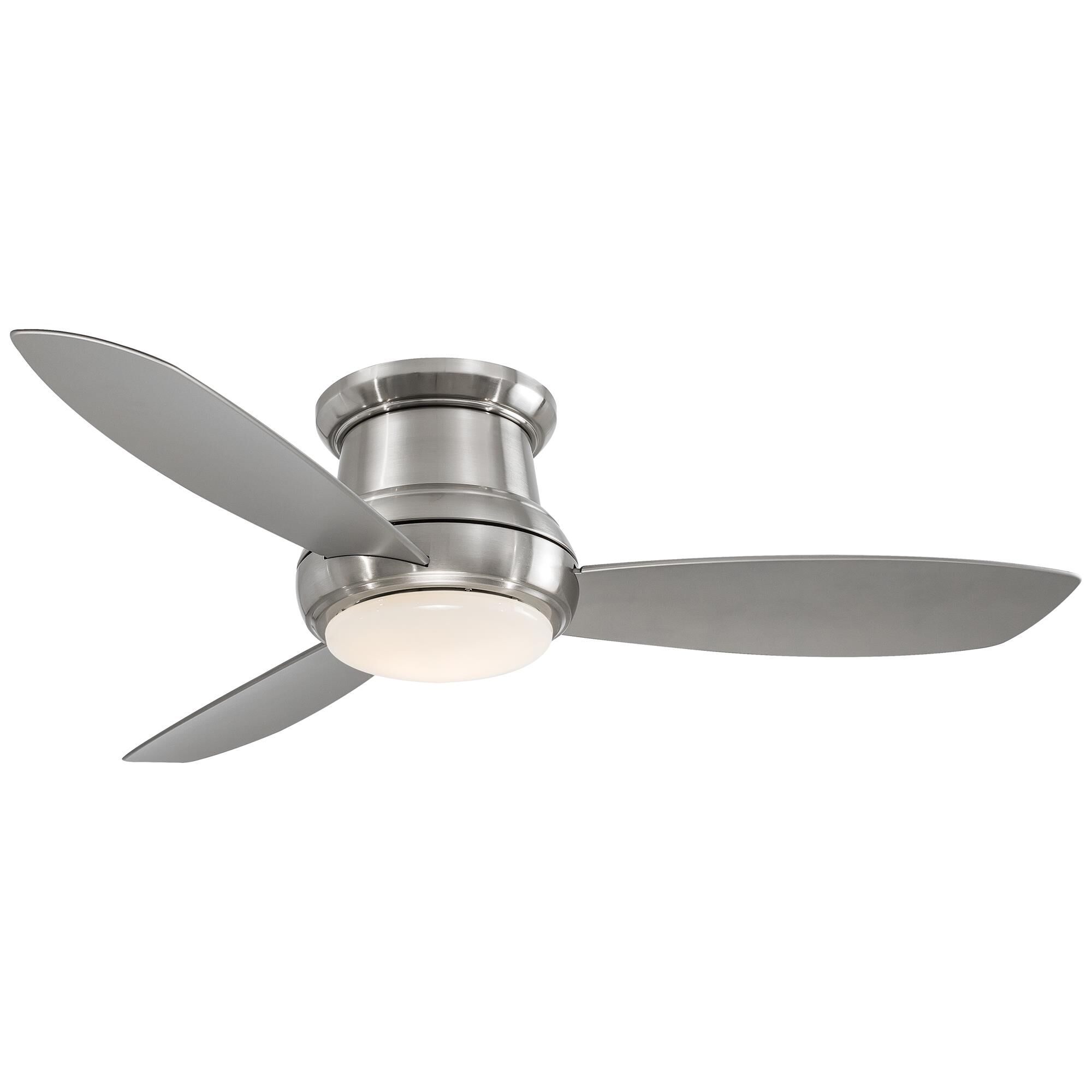 Concept 52 Inch Flush Mount Fan with Light Kit,