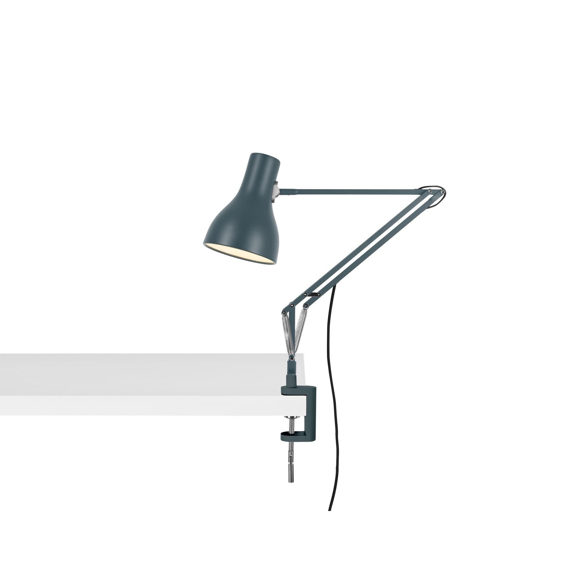 Shown in Slate Grey finish and Aluminum shade