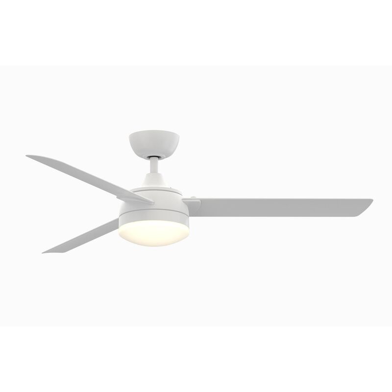Xeno Outdoor Rated 56 Inch Ceiling Fan with Light Kit by Fanimation