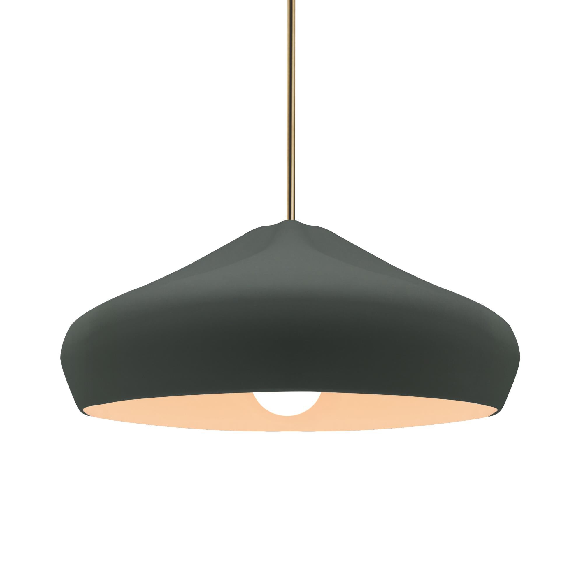 Radiance Crease 15 Inch Large Pendant by Justice Design Group