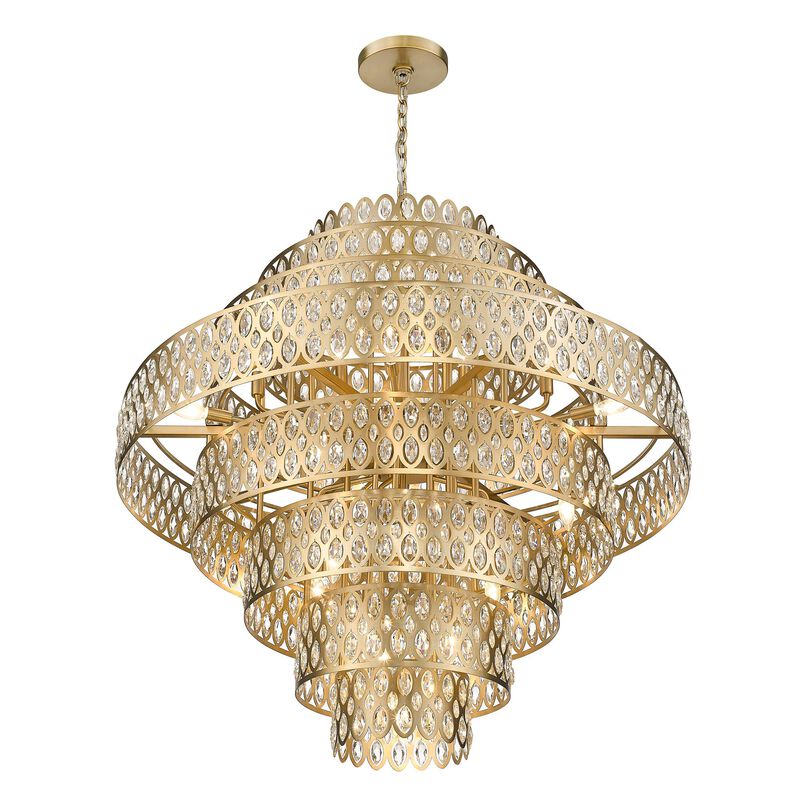 Dealey 44 Inch 25 Light Chandelier by Z-Lite