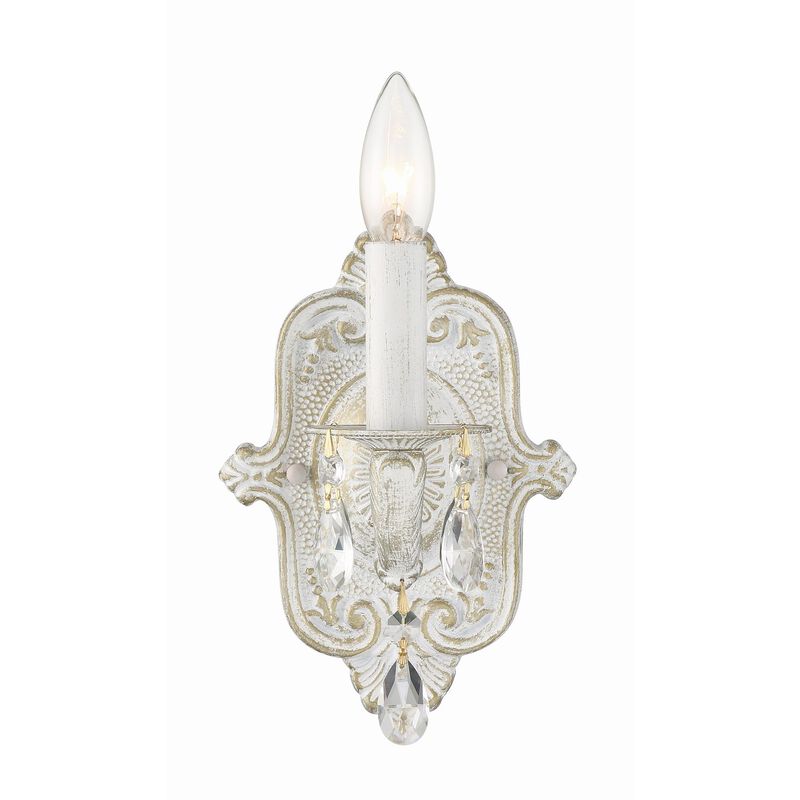 Crystorama Paris Market 9 Inch Wall Sconce