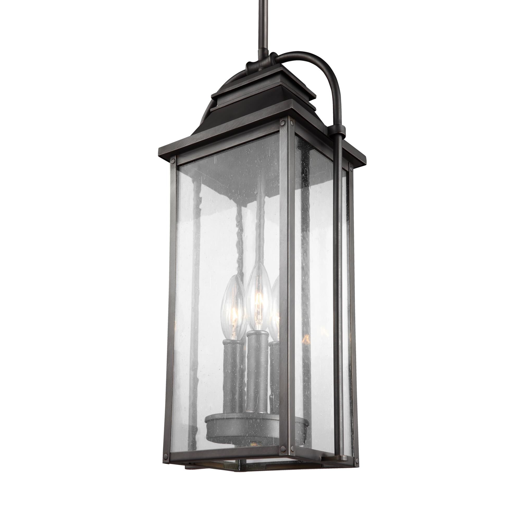 Sean Lavin Wellsworth 18 Inch Tall 3 Light Outdoor Hanging Lantern