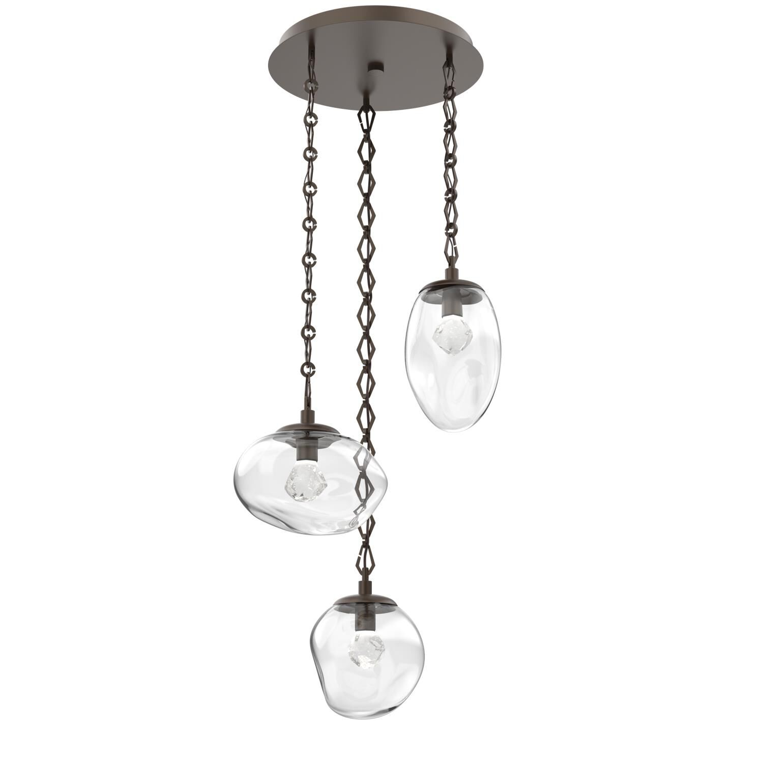 Levi Wilson Cosmos Led 22 Inch Multi Light Pendant by Hammerton Studio