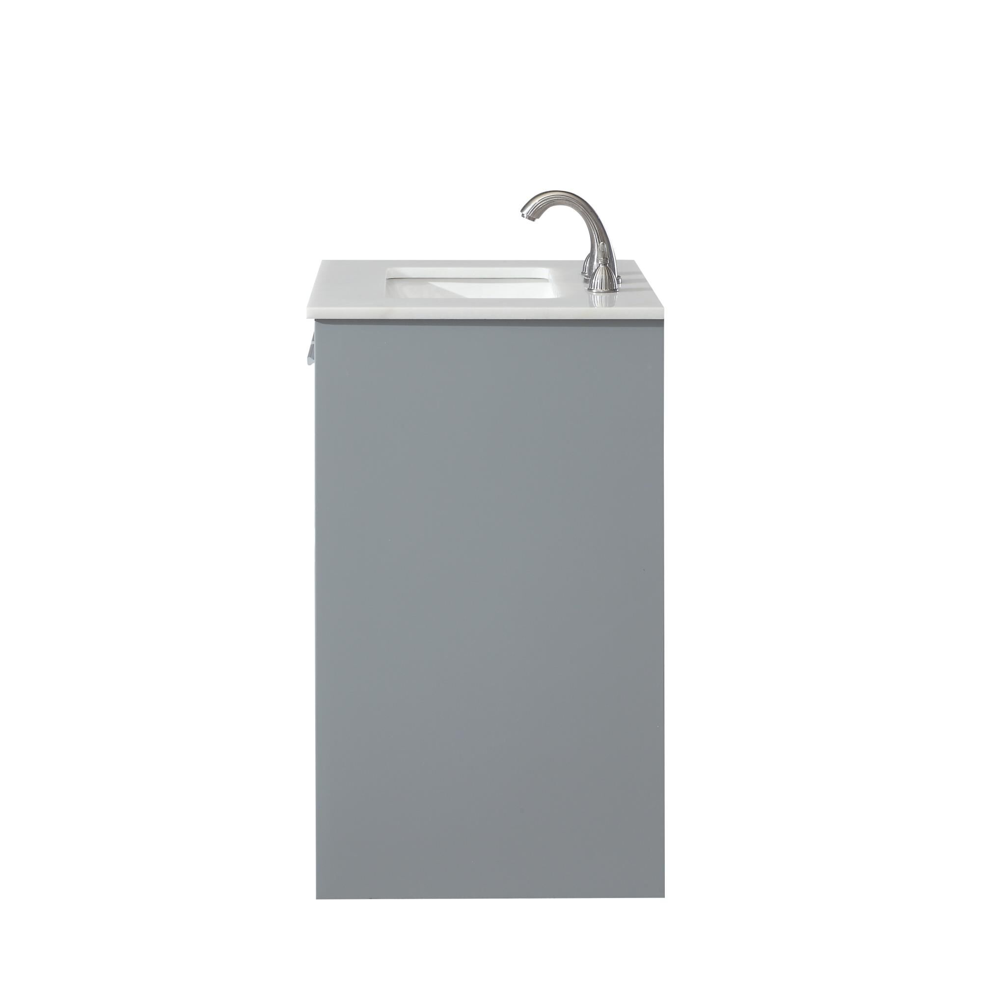 Shown in Grey finish