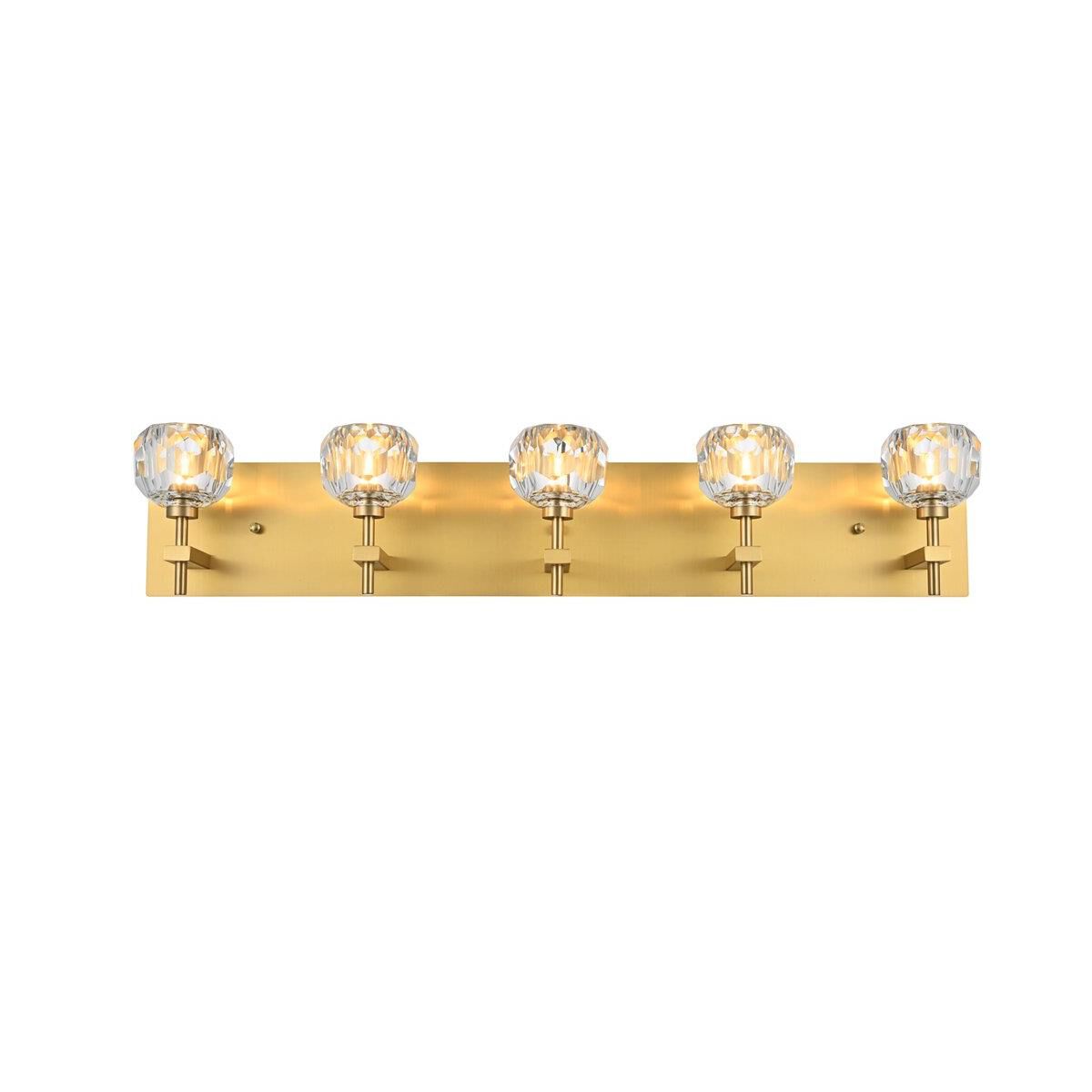 Graham 32 Inch 5 Light LED Bath Vanity Light by Elegant Lighting