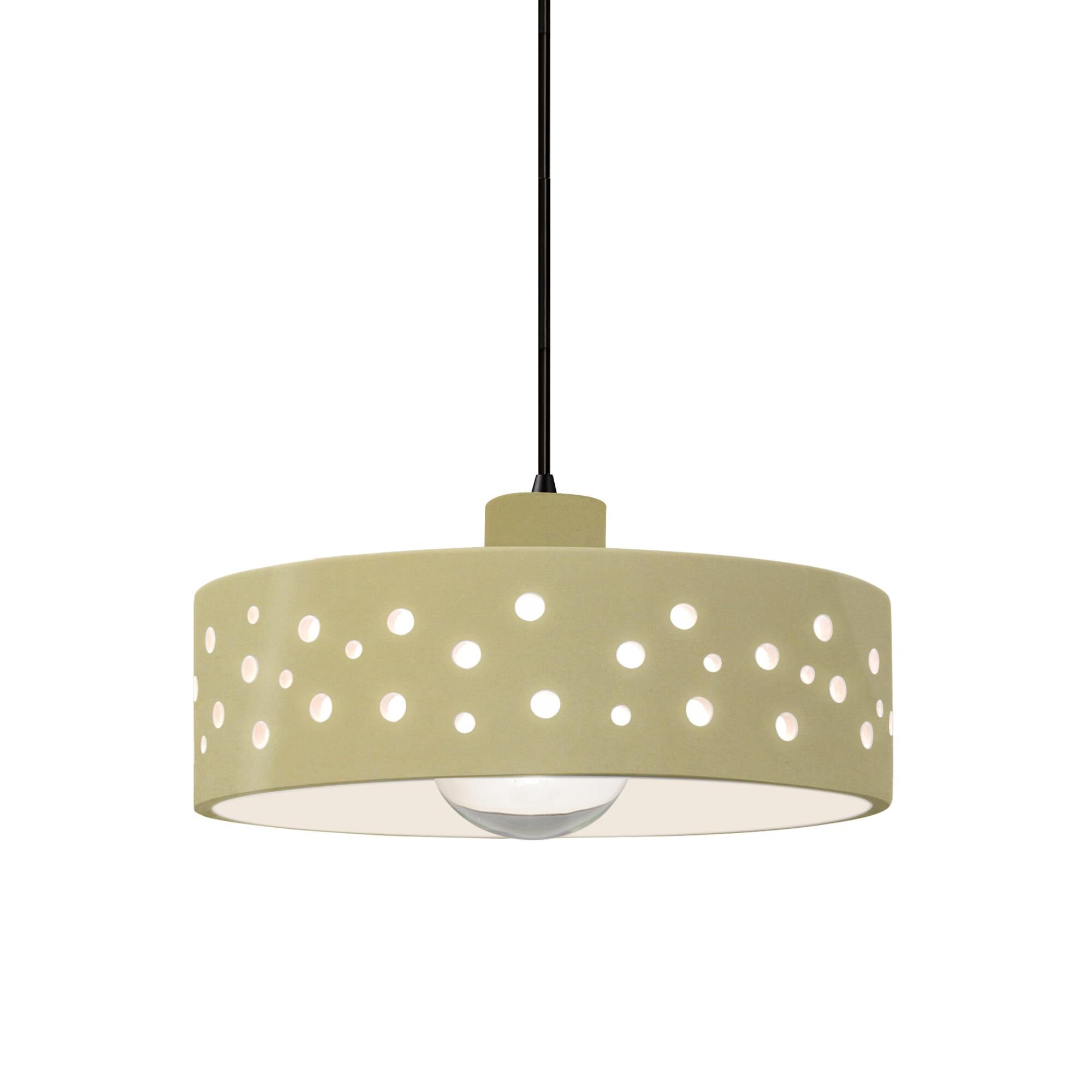 Shown in Matte Black finish and Vanilla shade
