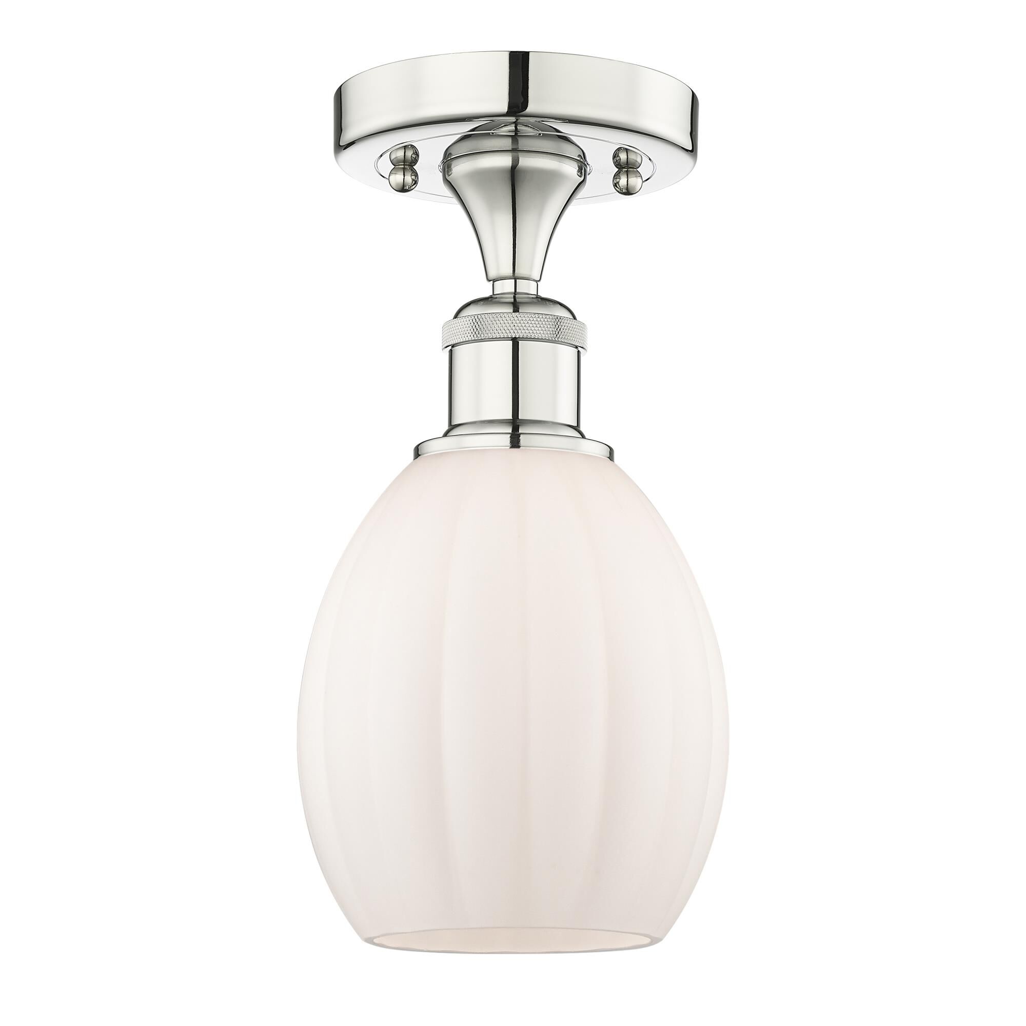 Bruno Marashlian Eaton 6 Inch 1 Light Semi Flush Mount by Innovations Lighting