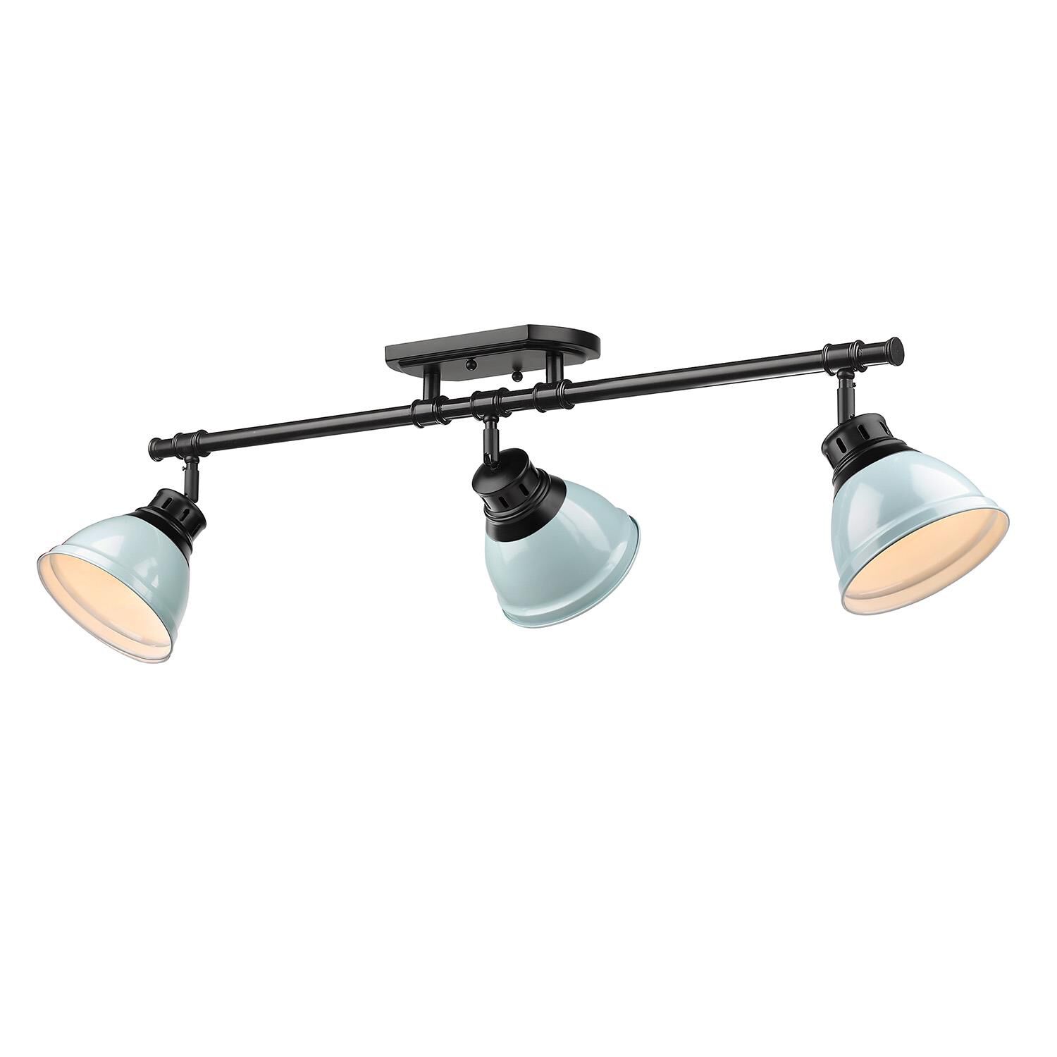 Duncan 35 Inch Track Lighting Kit by Golden Lighting
