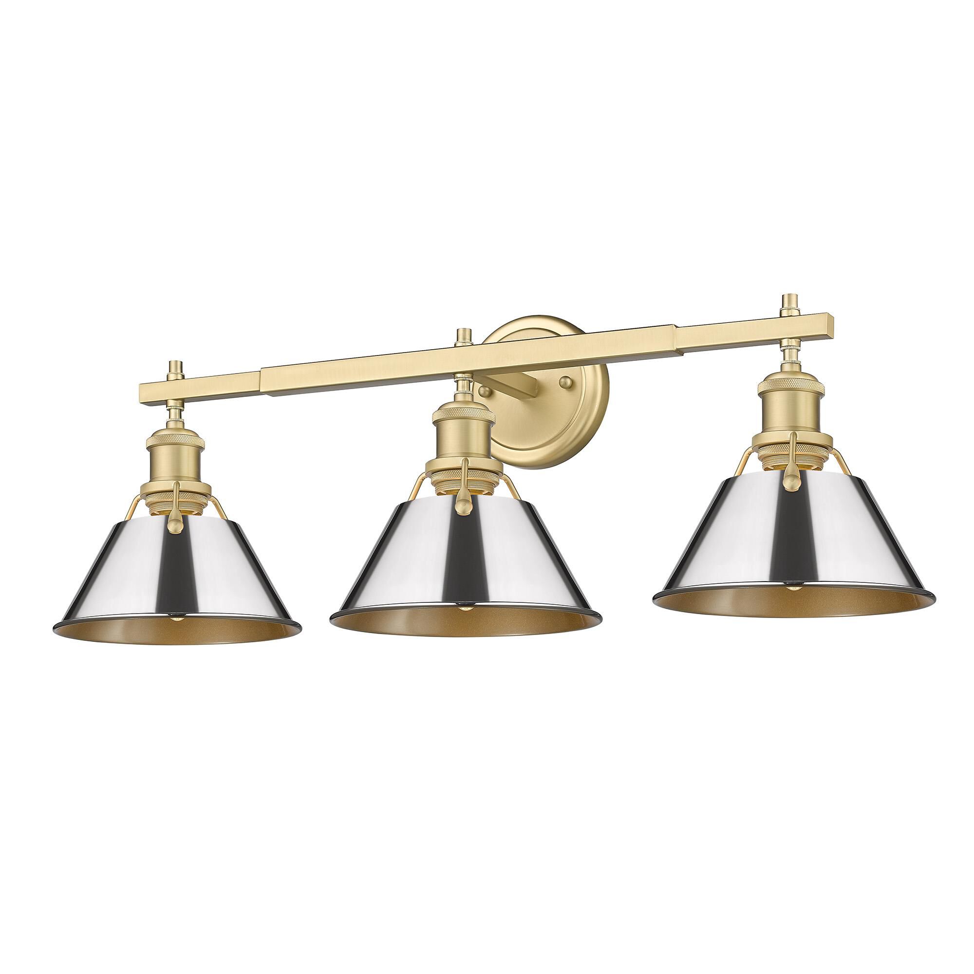 Orwell 27 Inch Bath Vanity Light by Golden Lighting