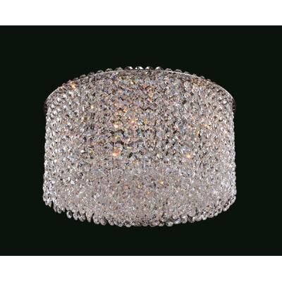 Shown in Chrome finish and Firenze Clear crystal