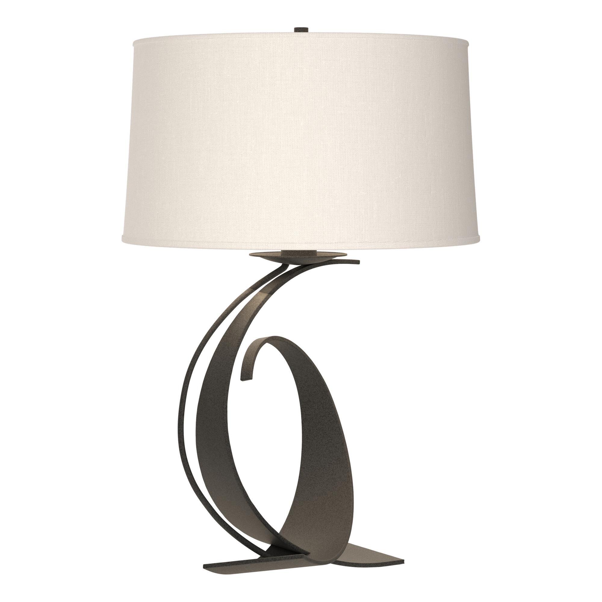 Shown in Natural Iron finish and Natural Anna shade