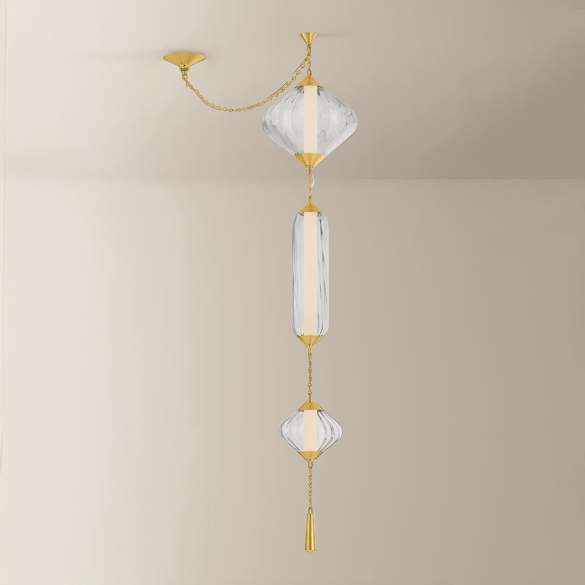 Fiorello 13 Inch Large Pendant by Corbett Lighting