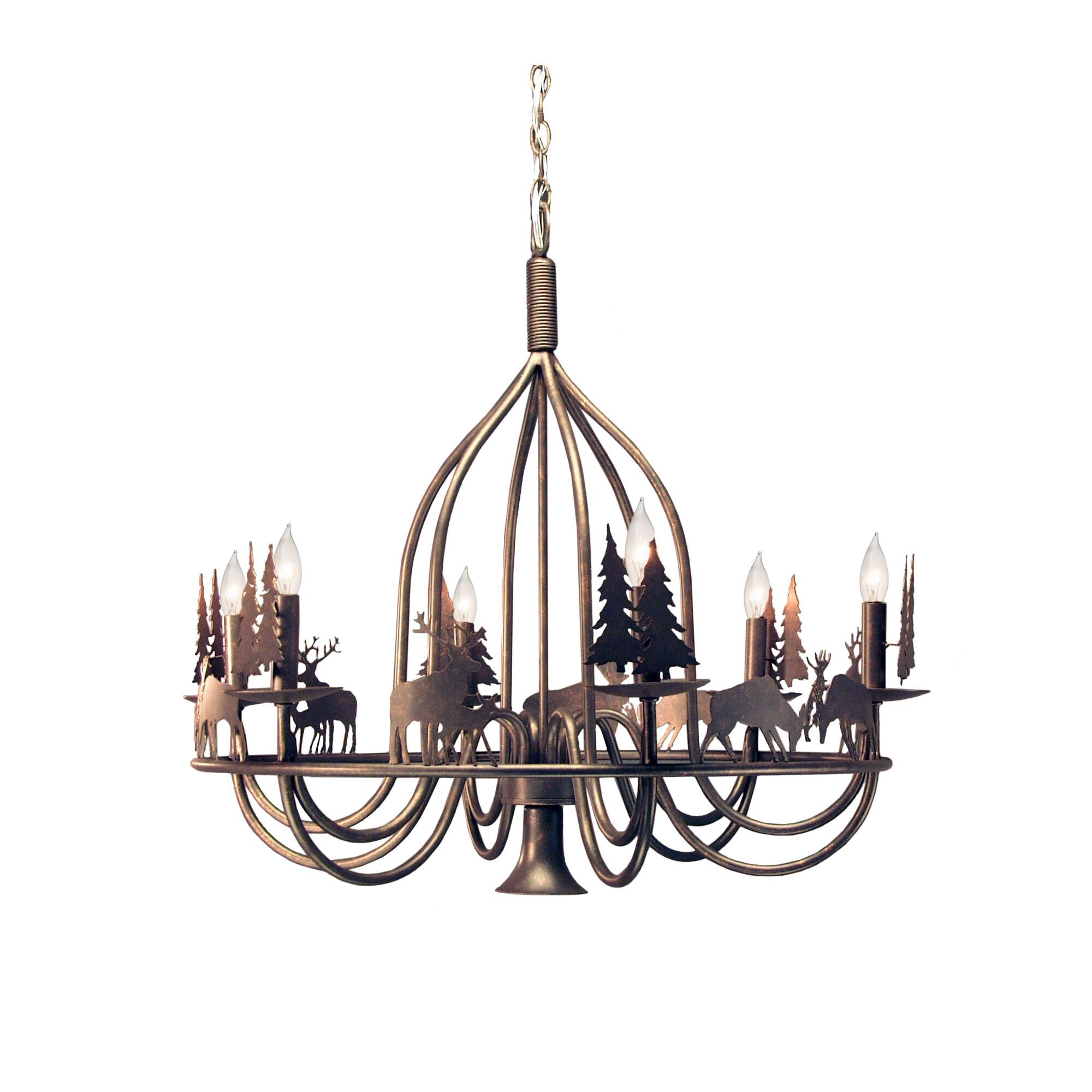 Meyda Lighting Ciervo 32 Inch Chandelier
