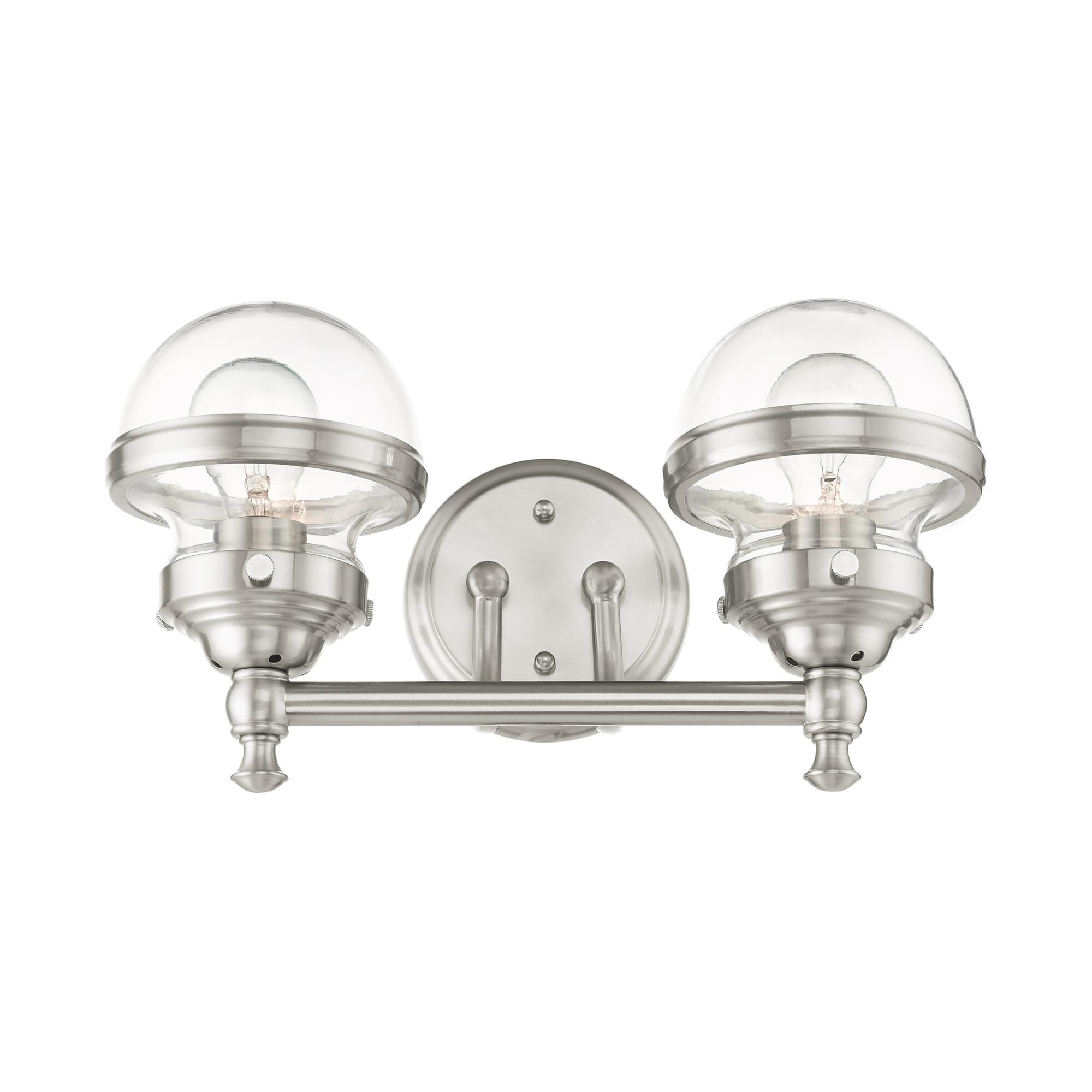 Oldwick 15 Inch 2 Light Bath Vanity Light by Livex Lighting