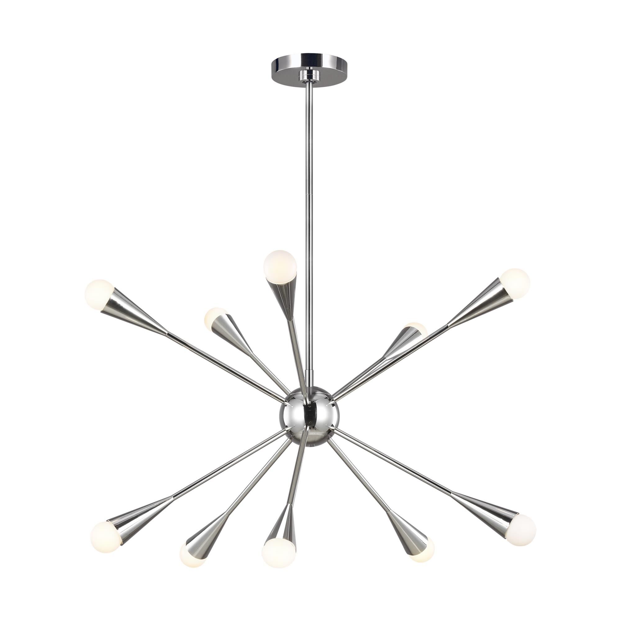 Ellen DeGeneres Jax 10 Light Chandelier Capitol Lighting