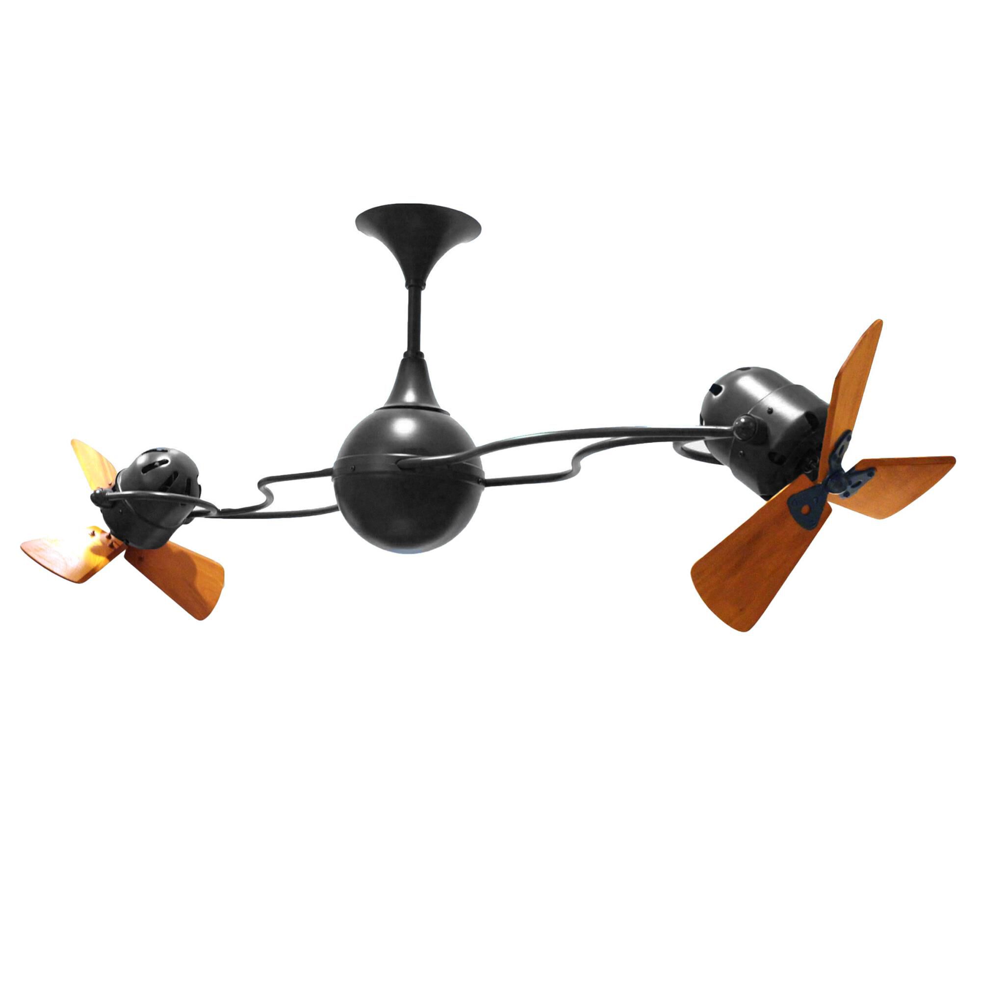 Italo Ventania Oscillating Multi Head Ceiling Fan by Matthews Fan Company