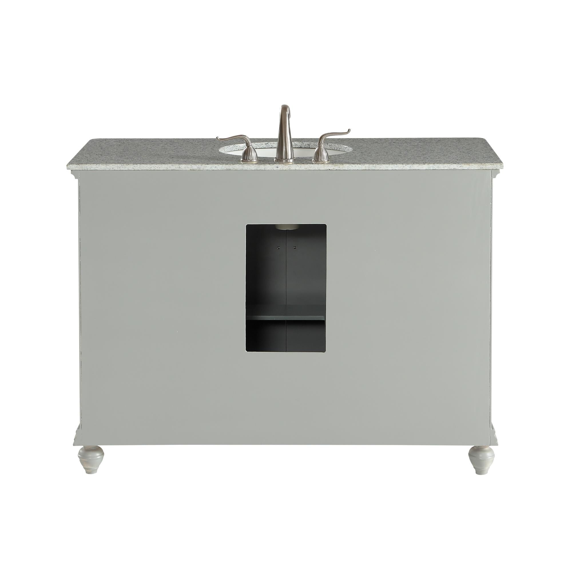 Shown in Light Grey finish