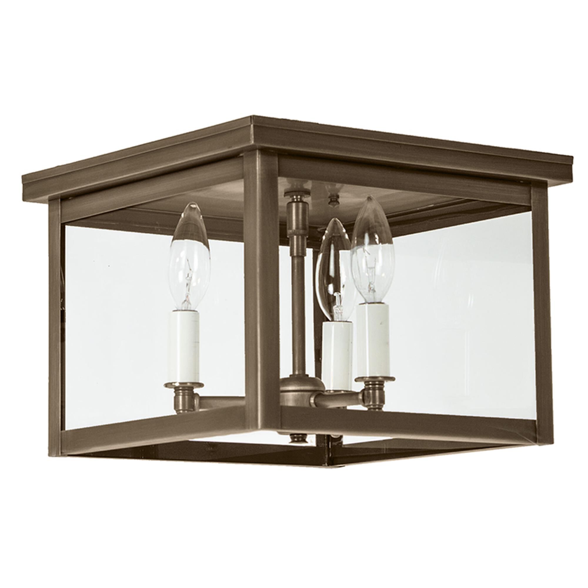 Williams 11 Inch 3 Light Outdoor Flush Mount,